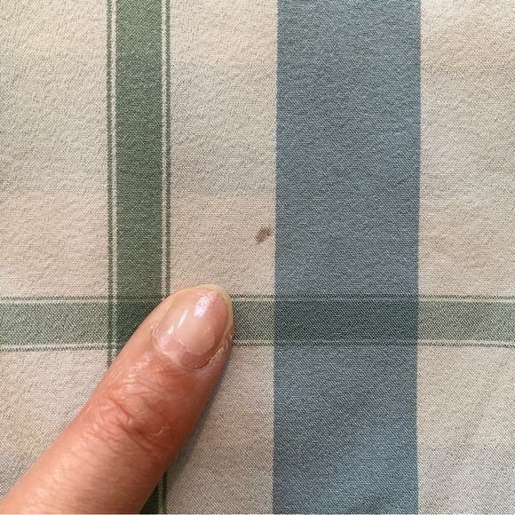 Mizzen Main Men XL TALL Trim Fit Shirt Blue Plaid Performance Long Sleeve Button - Picture 7 of 13